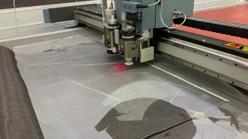 CNC Cutting Carbon Fiber Prepregs CNC Cutting Carbon Fiber Prepregs